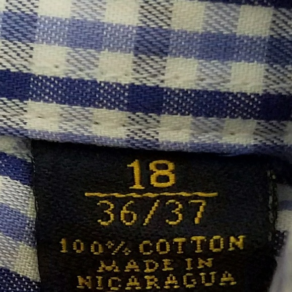 Men's Plaid Shirt Button Down - Picture 3 of 3